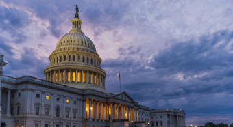 United States Capitol Building Washington Dc Blue Hour